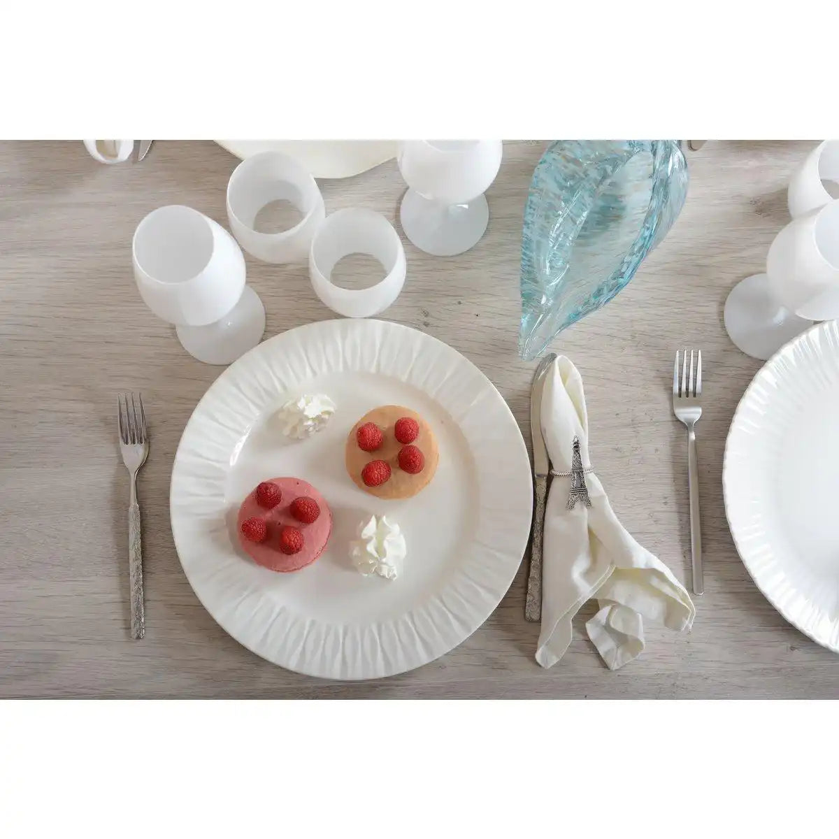 Lilia White Präsentationsplatte 30.4x30.4x3cm - HomeDesign Knaus