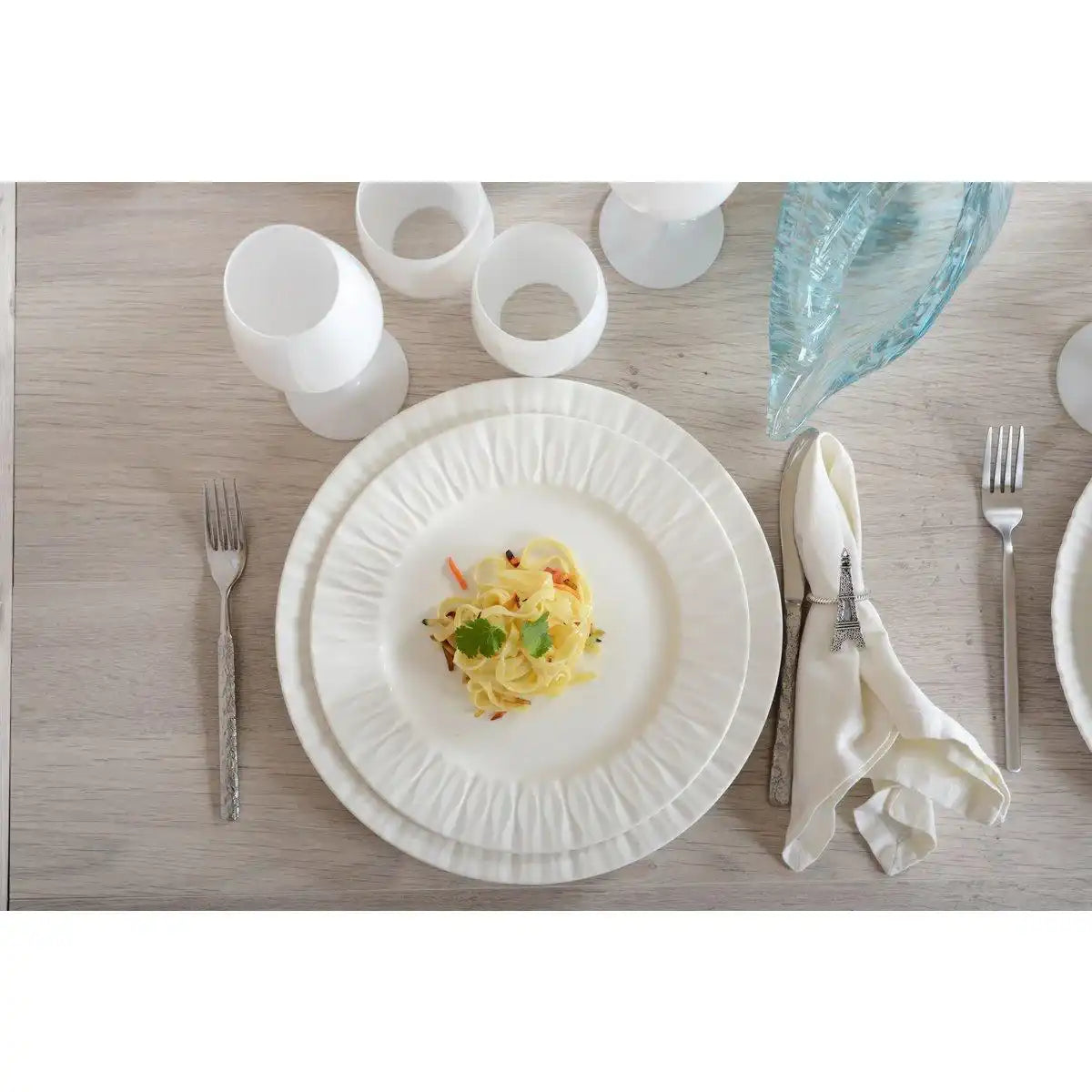Lilia White Präsentationsplatte 30.4x30.4x3cm - HomeDesign Knaus