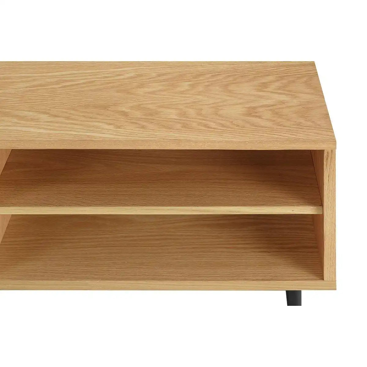 Lowboard 160 cm Eiche Echtholzfurnier - HomeDesign Knaus