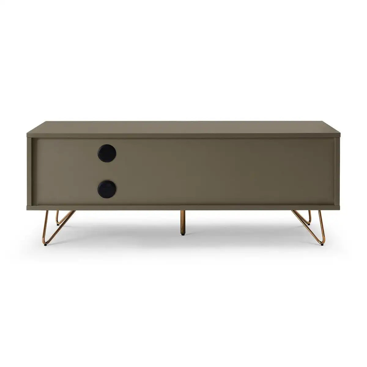 Lowboard mit Schublade und Klappfach, matt - HomeDesign Knaus