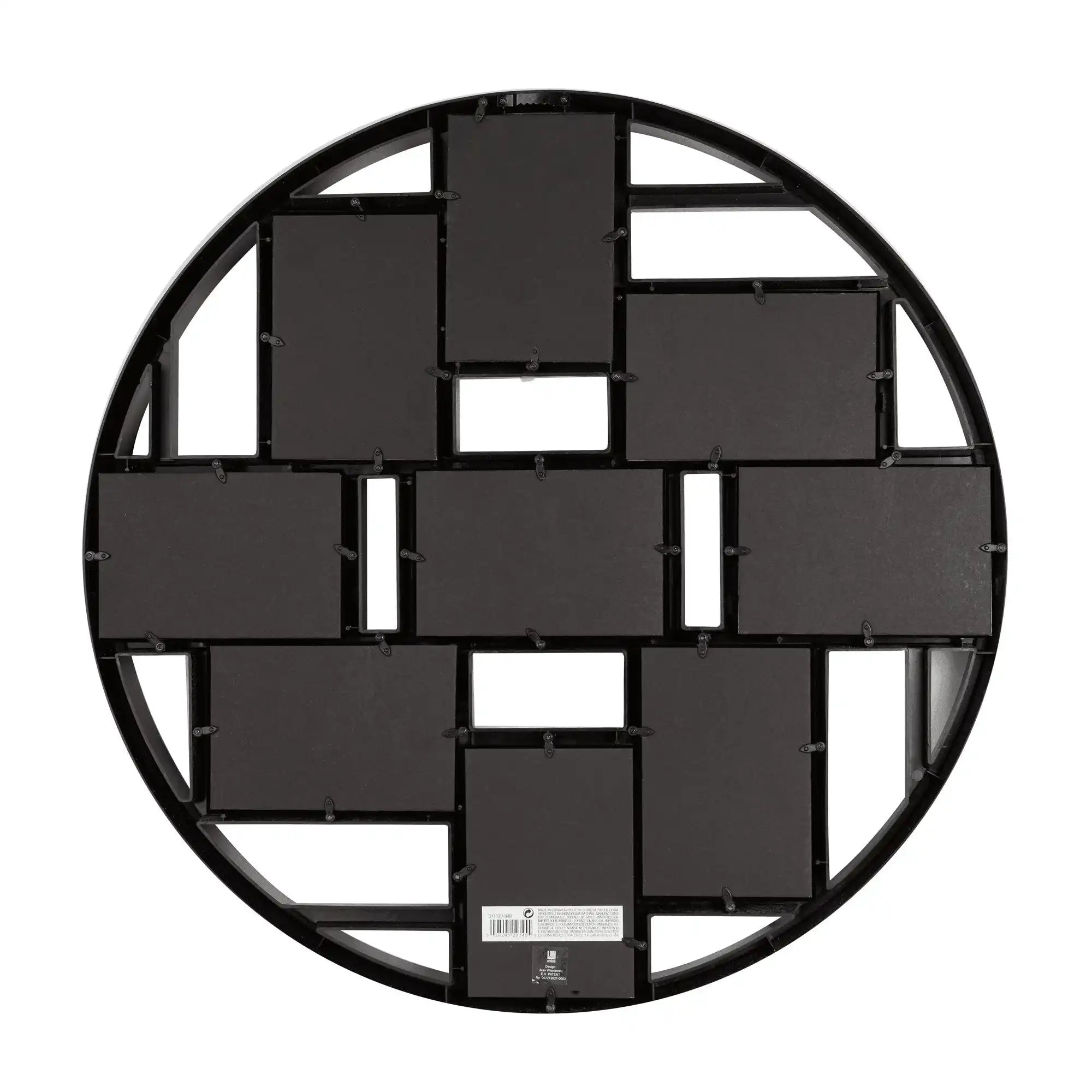 Luna Bilderrahmen Collage für 9 Fotos Fotowand Mehrfachbilderrahmen - HomeDesign Knaus