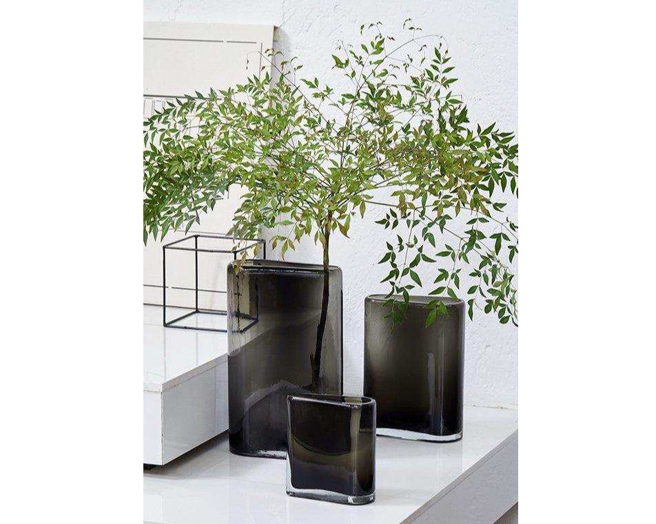 Luxus Glasvase asymmetrische Eichhörnchenform - HomeDesign Knaus