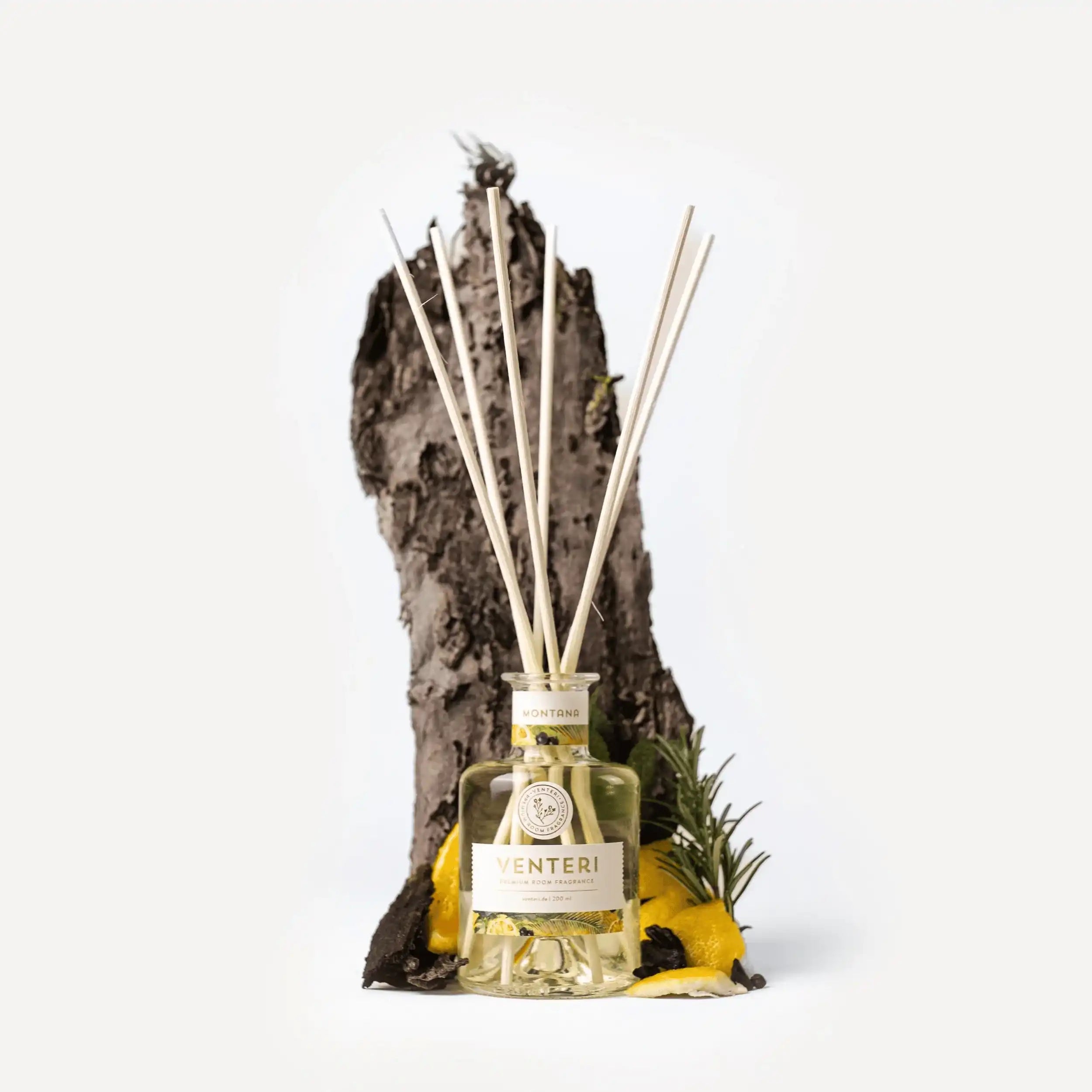 Luxus Raumduft Montana Holzig Frisch inkl. Stäbchen - HomeDesign Knaus