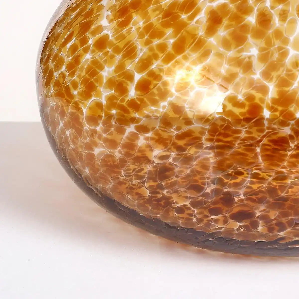 Lyona Vase – H16 x Ø23 cm – Braun - HomeDesign Knaus