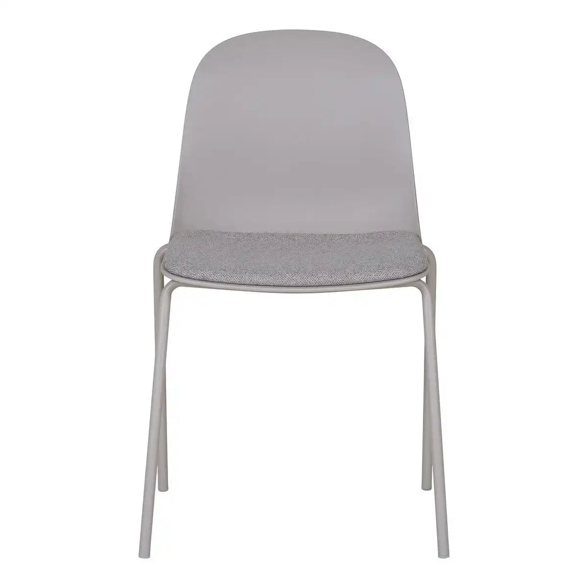 Madalena Esszimmerstuhl – Hellgrau, 48 x 42 cm – 2er-Set - HomeDesign Knaus