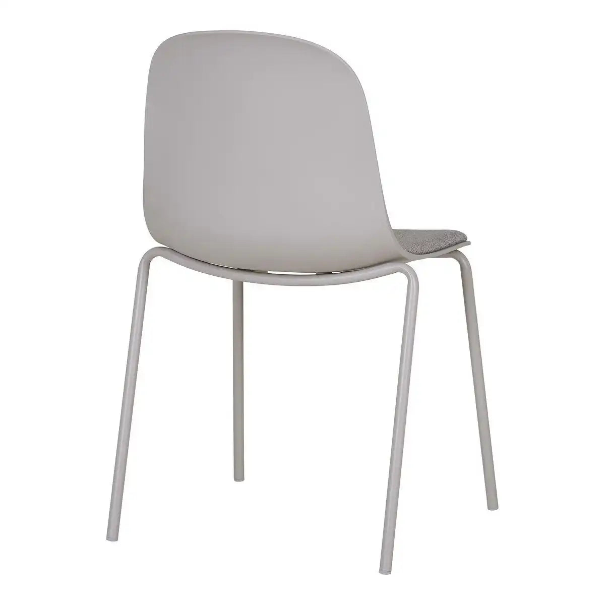 Madalena Esszimmerstuhl – Hellgrau, 48 x 42 cm – 2er-Set - HomeDesign Knaus
