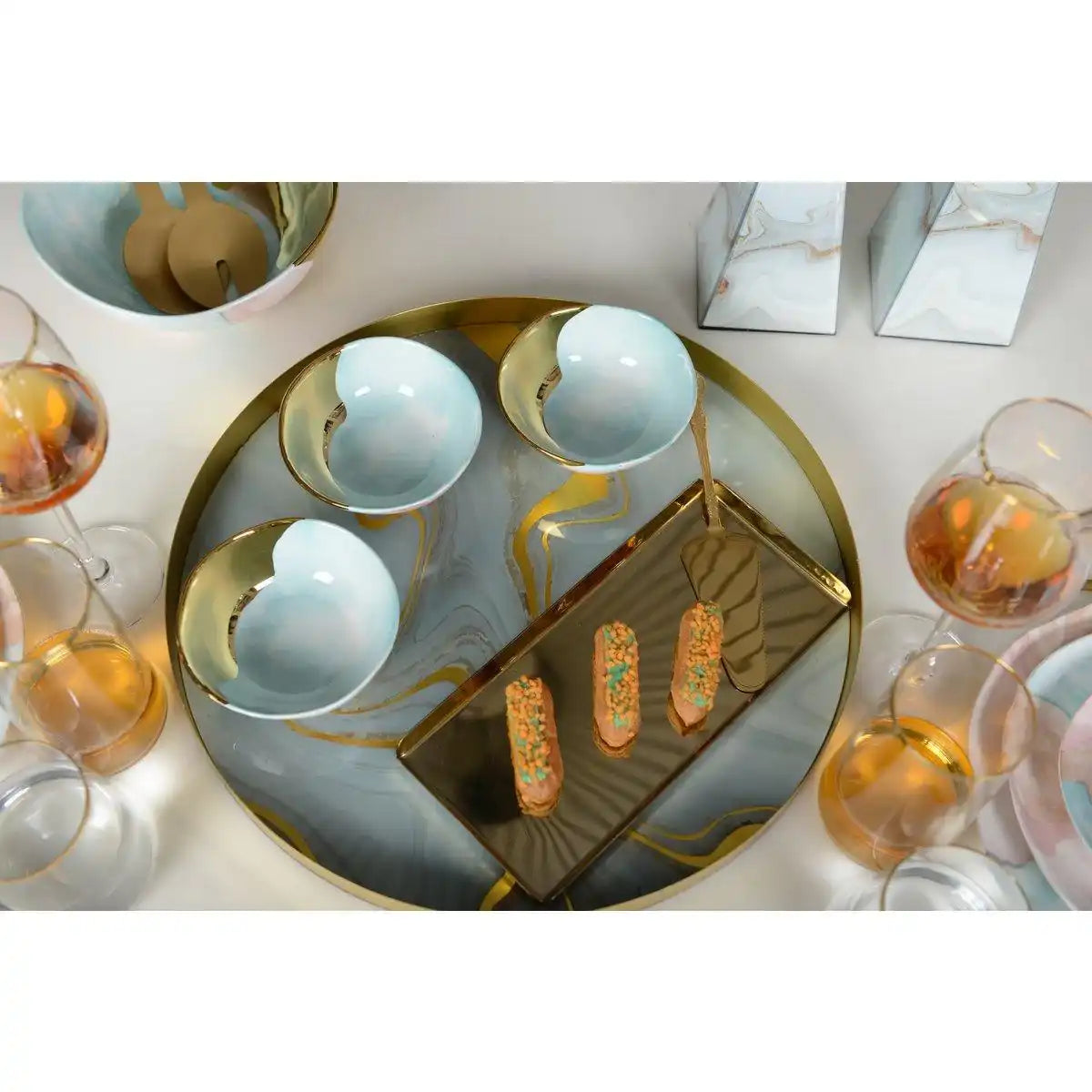 Martele Dore Rechteckschale 25.5x11.5x1.25 cm - HomeDesign Knaus