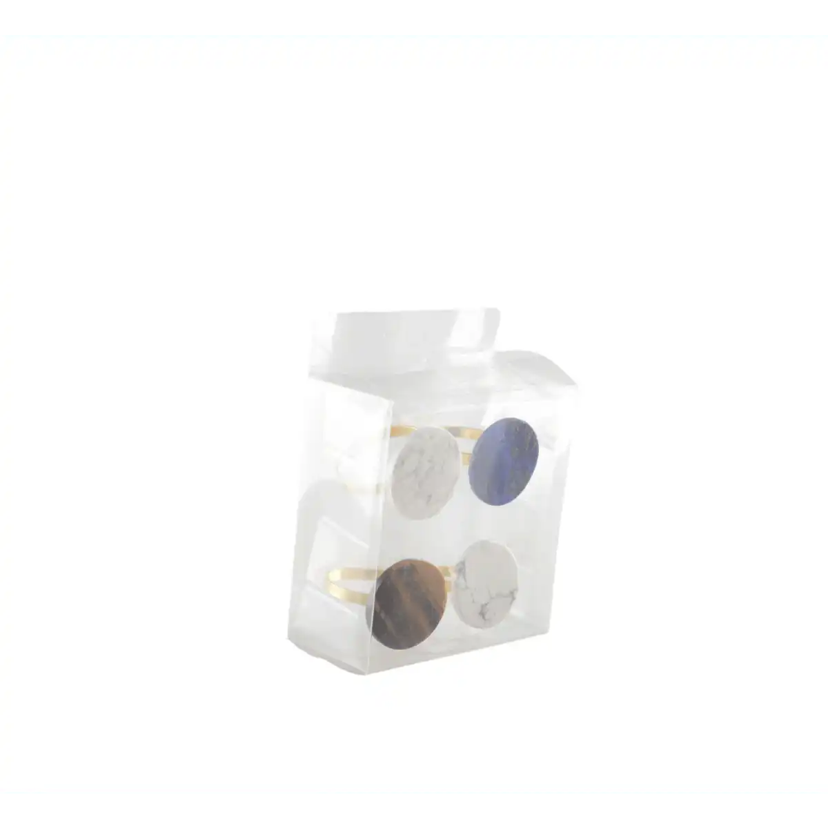 Mehrfarbige Steine Handtuch - viel von 4 - HomeDesign Knaus