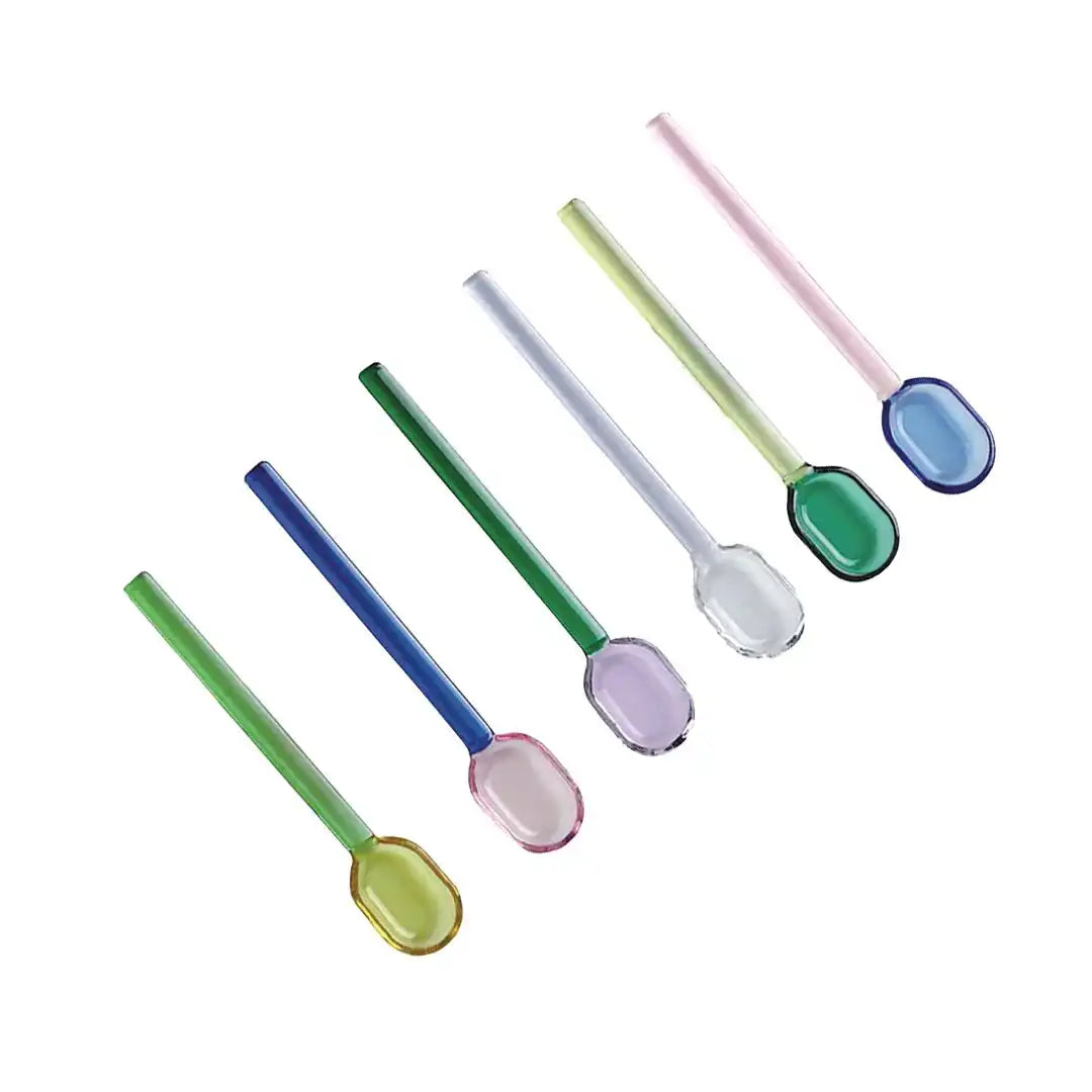 MEHRFARBIGE TEELÖFFEL – 6ER-SET - HomeDesign Knaus
