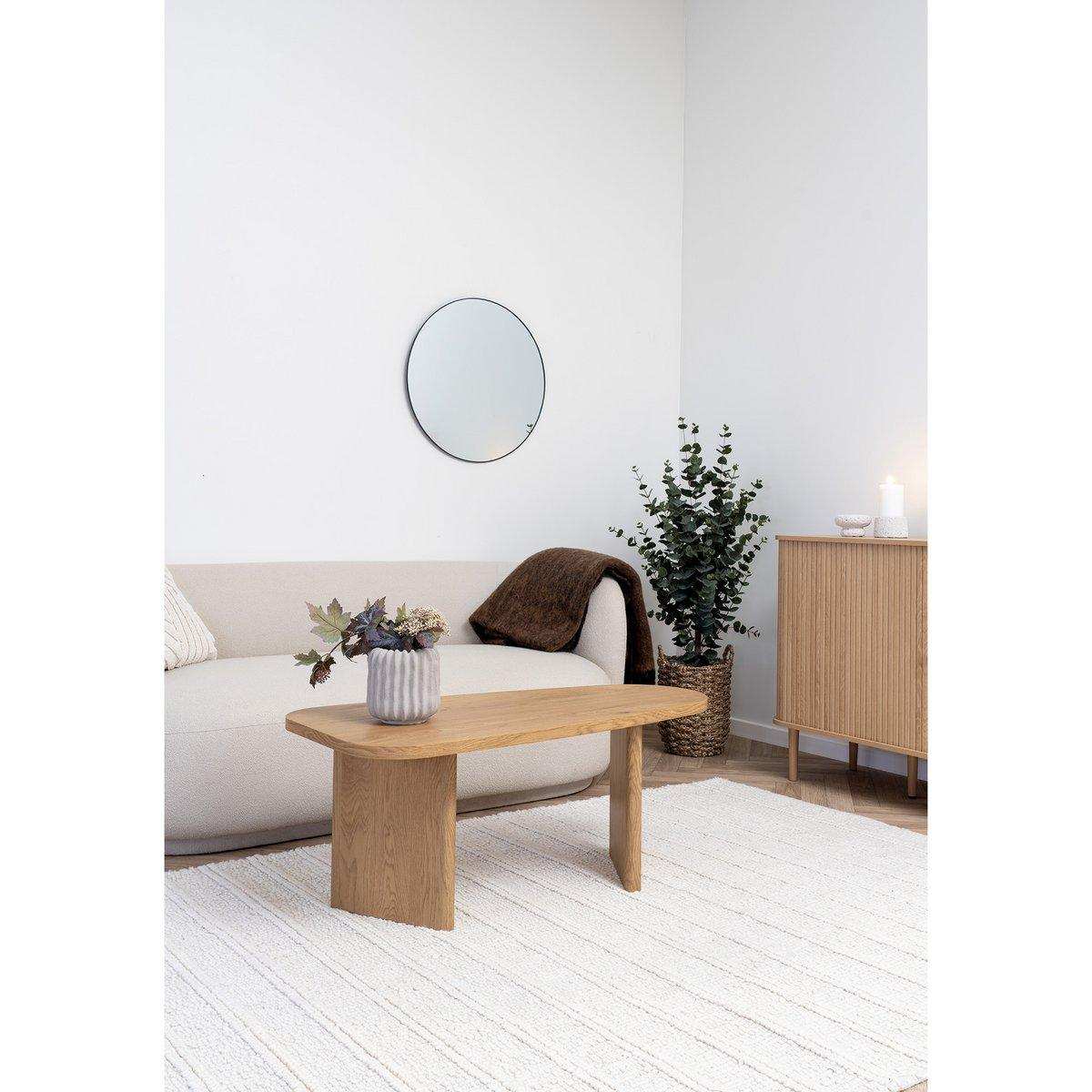 Melo Couchtisch - Natural, MDF/Dekorpapier, 100x50x41 cm - HomeDesign Knaus