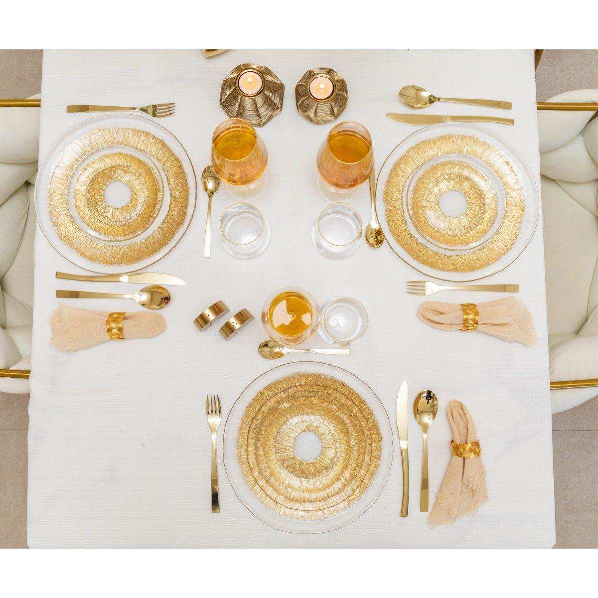 MENAGERE 24 STÜCK CHAMPAGNER BRILLANT - HomeDesign Knaus