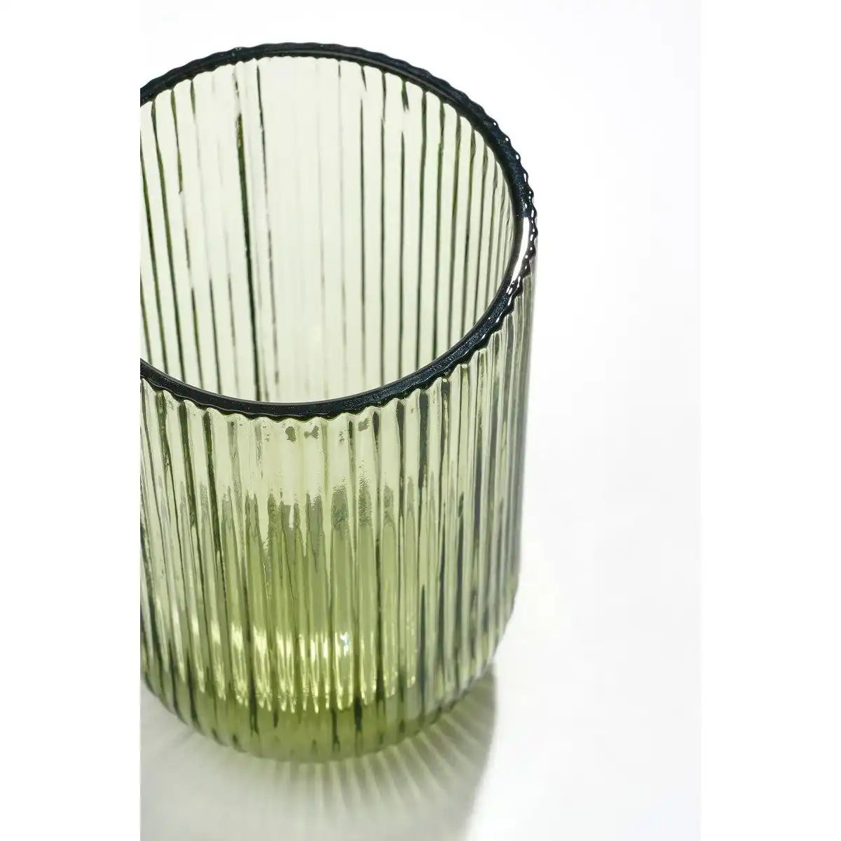 Merlot -Trinkglas - Set von 6 - 400 ml - Glas - hellgrün - HomeDesign Knaus