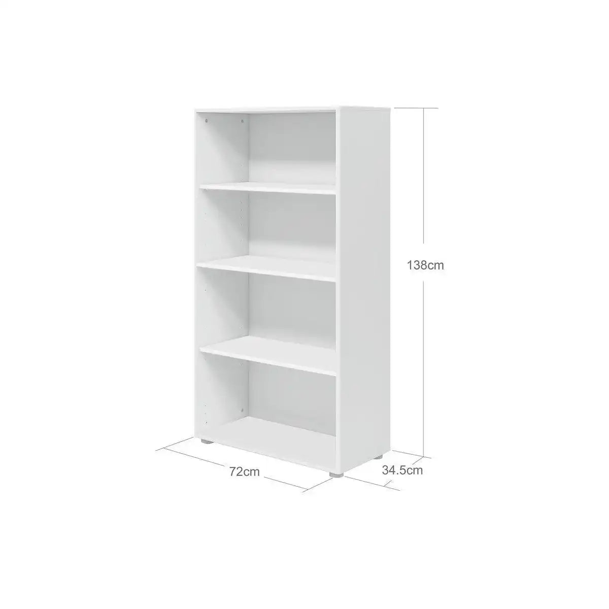Midi-Bücherregal - HomeDesign Knaus