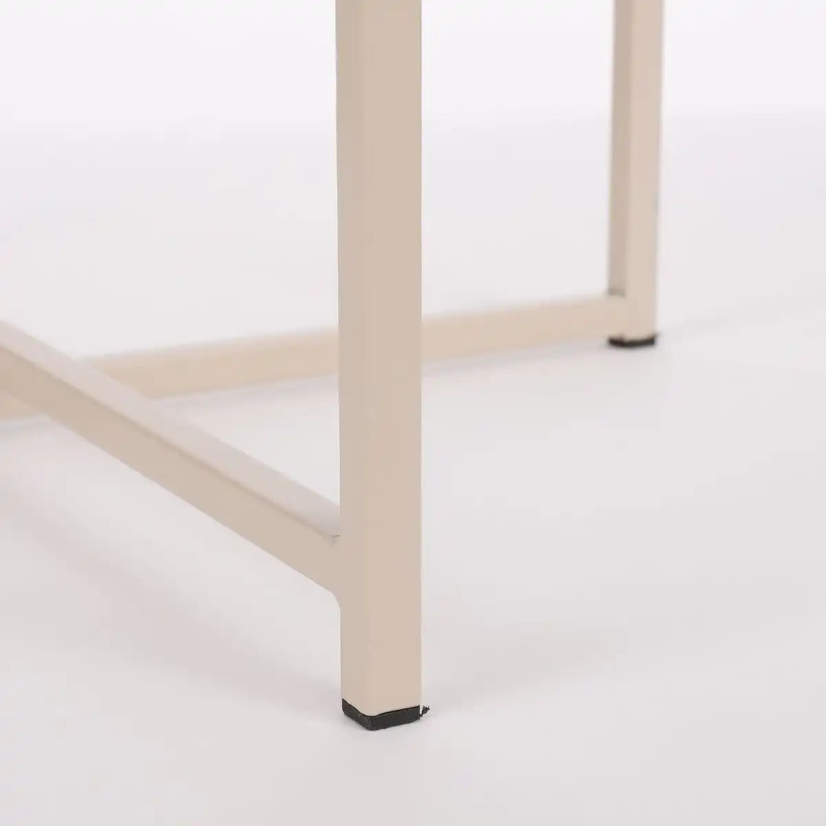 Mikki Beistelltisch – H45 x Ø45 cm – Metall – Altrosa - HomeDesign Knaus