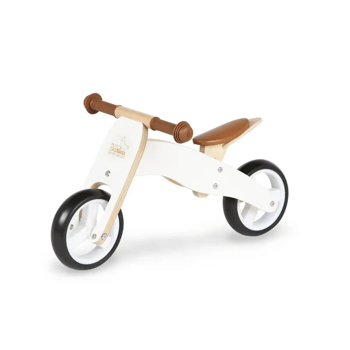 Mini-Dreirad 'Charlie', weiß/natur - HomeDesign Knaus