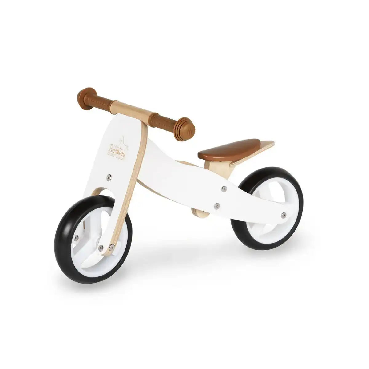 Mini-Dreirad 'Charlie', weiß/natur - HomeDesign Knaus