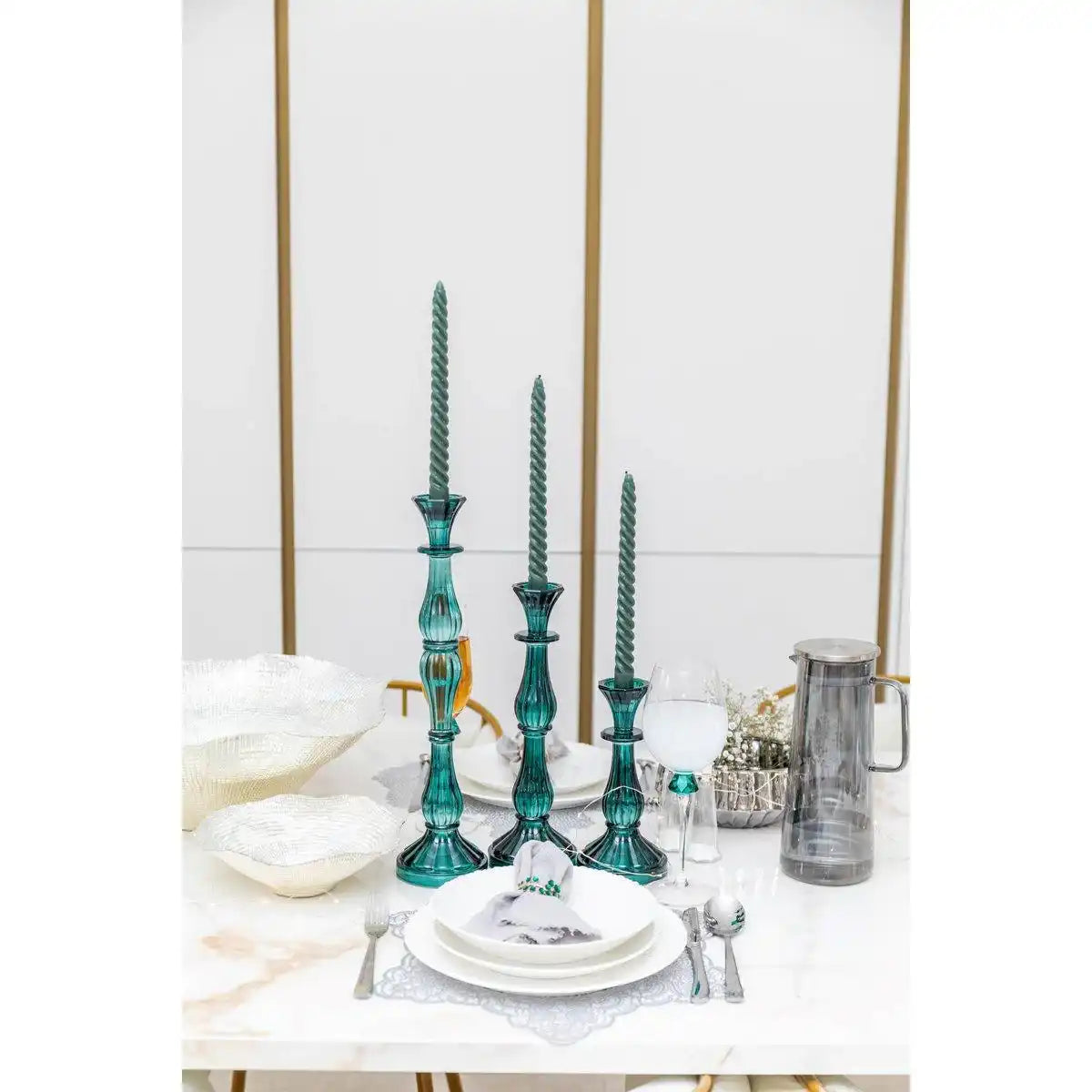 MITTLERER TÜRKISKERZENSTÄNDER, MODELL H31CM - HomeDesign Knaus
