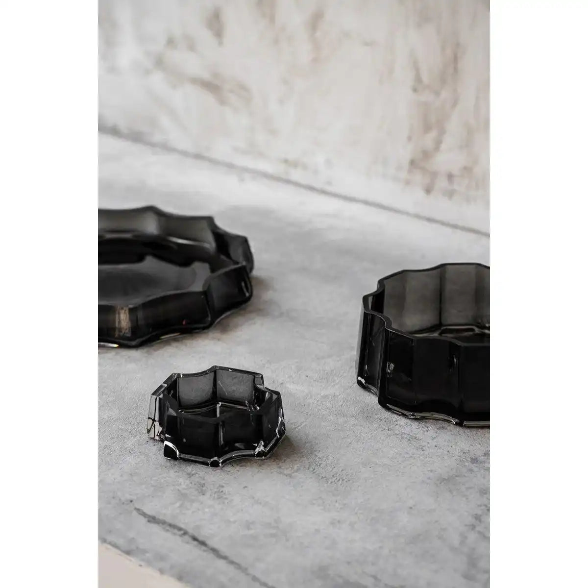 Modern-Classic Luxusschale, stilvolles Design, LENOX 08 Grey - HomeDesign Knaus