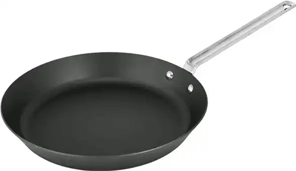 Moderne TechnIQ Pfanne mit Banderole Black Iron Premium-Kohlenstoffstahl - HomeDesign Knaus