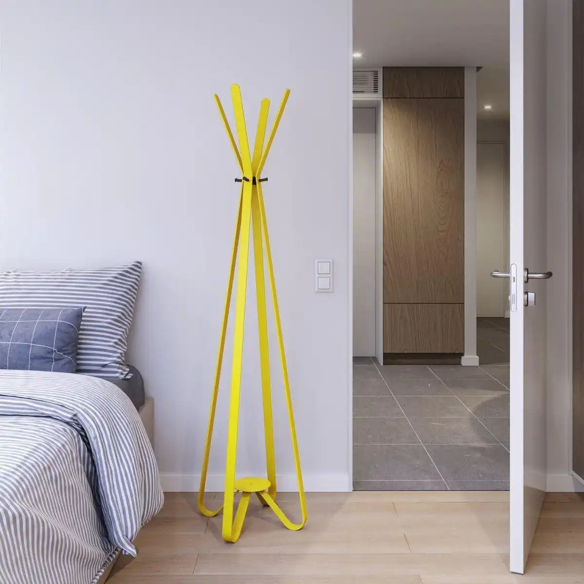 Modi Garderobenständer Standgarderobe Industriedesign 8 Haken - HomeDesign Knaus
