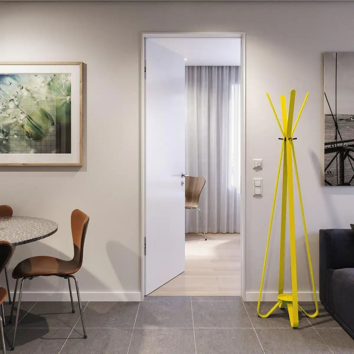 Modi Garderobenständer Standgarderobe Industriedesign 8 Haken - HomeDesign Knaus