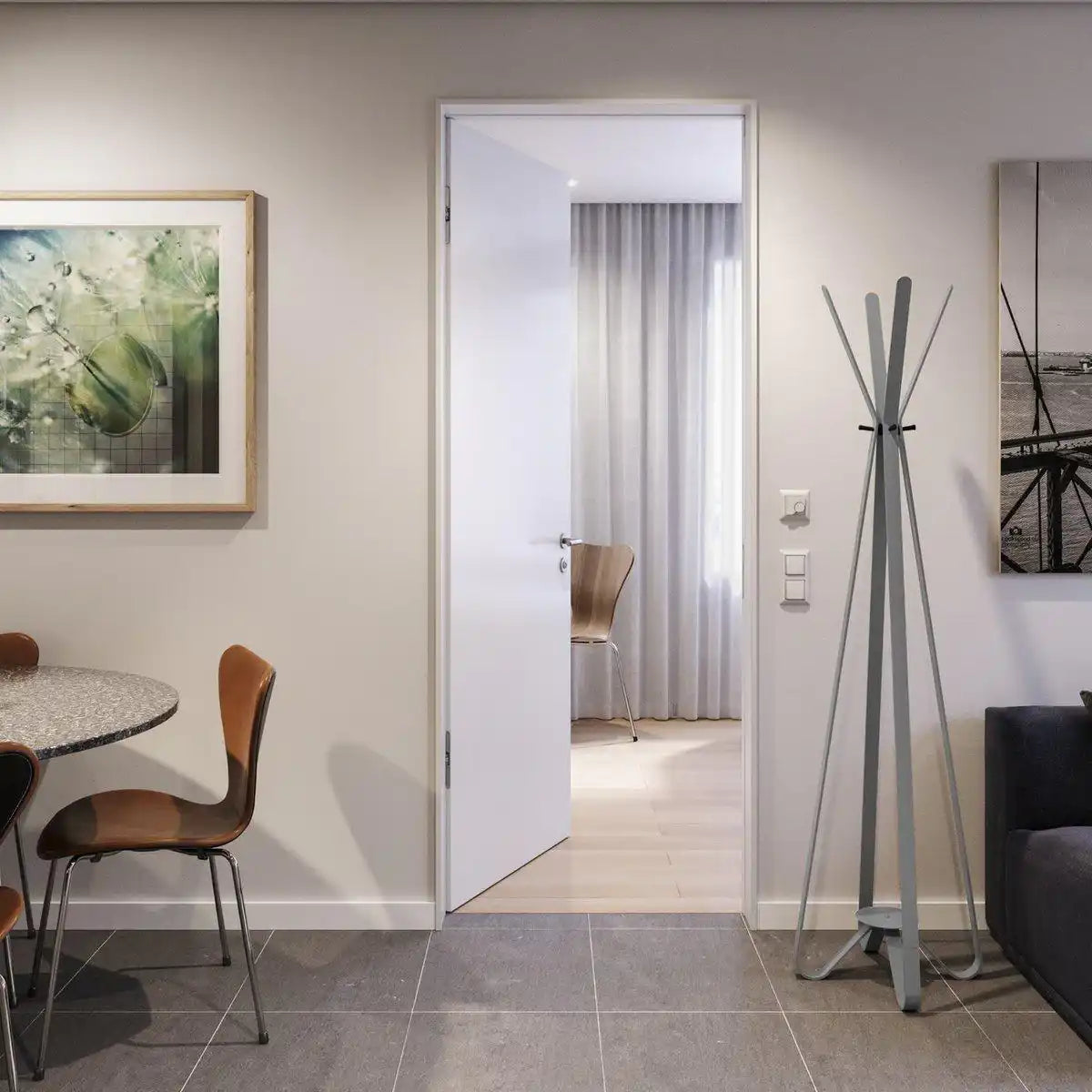 Modi Standgarderobe Industriedesign 8 Haken Garderobenständer - HomeDesign Knaus