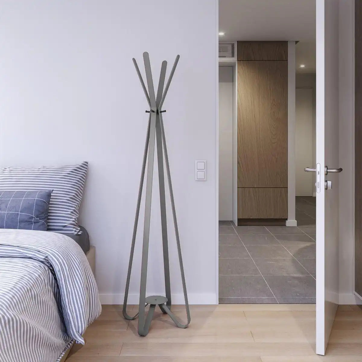Modi Standgarderobe Industriedesign 8 Haken Garderobenständer - HomeDesign Knaus