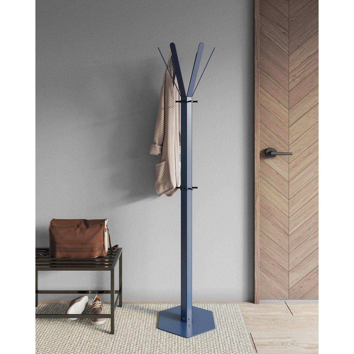 Molto Industrial Standgarderobe 14 Kleiderhaken Garderobenständer - HomeDesign Knaus