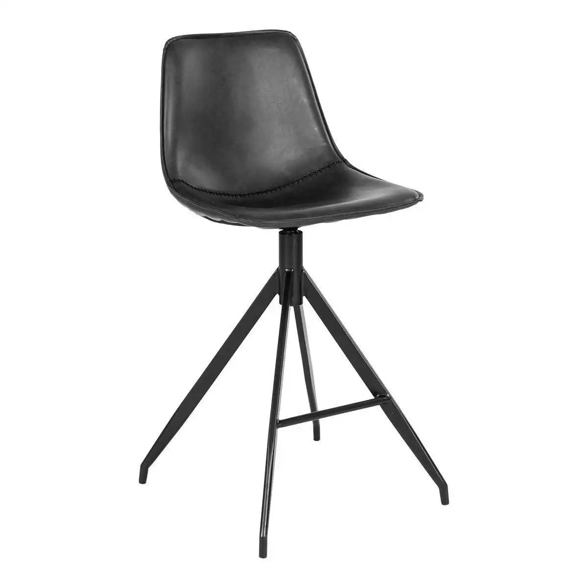 Monaco Counter Chair – Schwarz – 2er-Set - HomeDesign Knaus