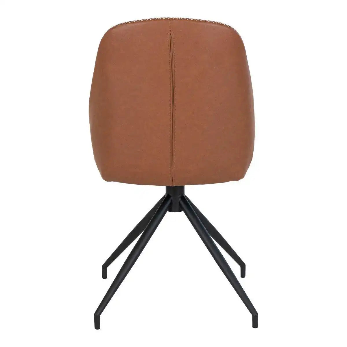 Monte Carlo Esszimmerstuhl mit Drehgelenk – Braun – 2er-Set - HomeDesign Knaus