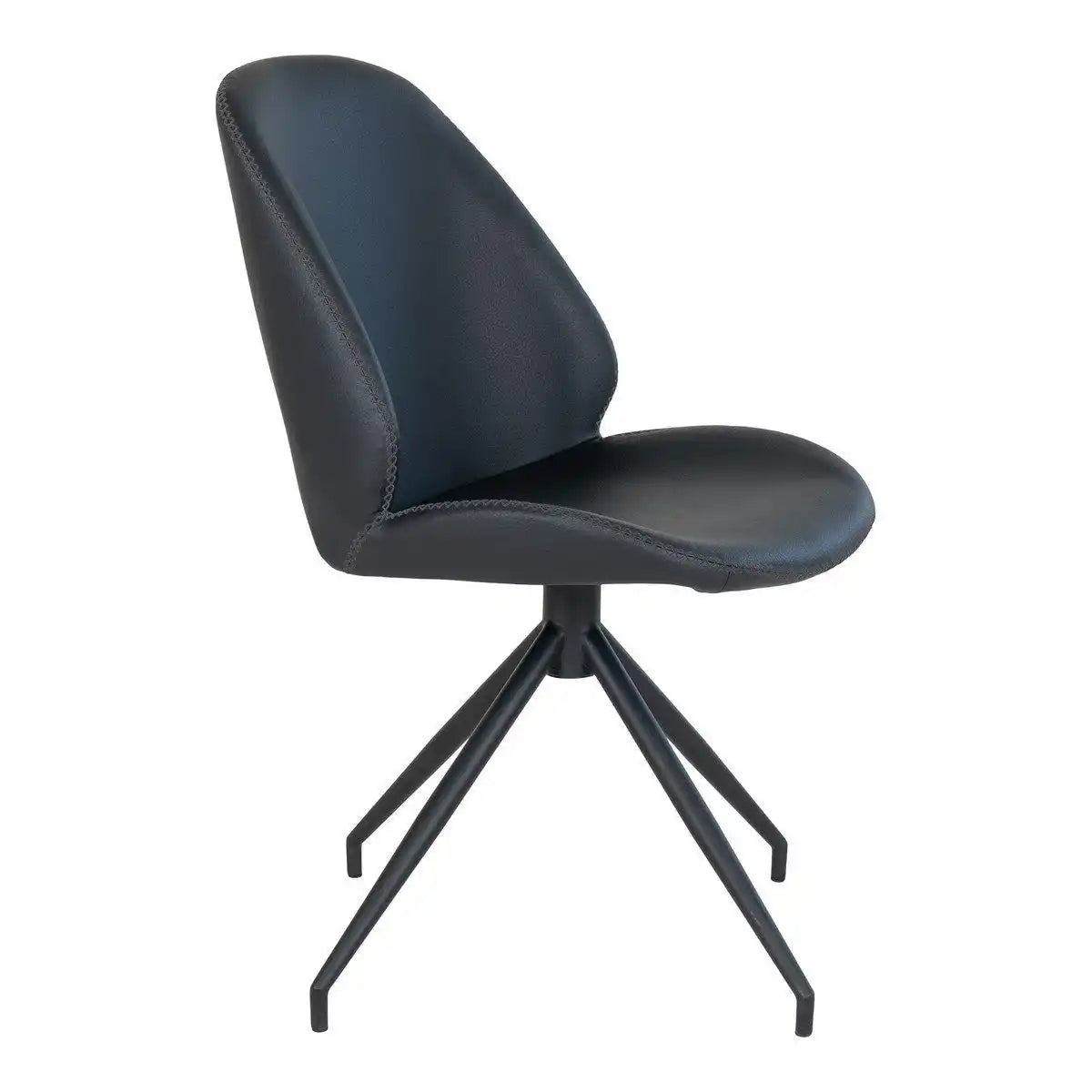 Monte Carlo Esszimmerstuhl – Schwarz – 2er-Set - HomeDesign Knaus