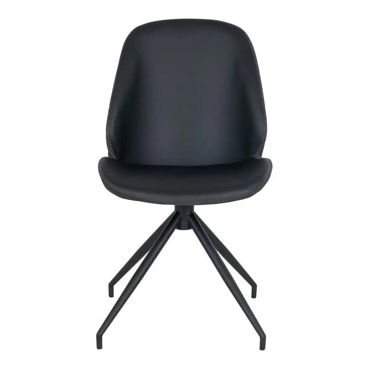 Monte Carlo Esszimmerstuhl – Schwarz – 2er-Set - HomeDesign Knaus