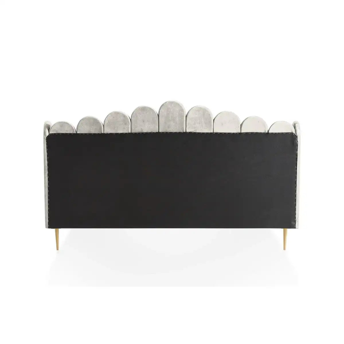 Muschelbett aus Samt 180x200 cm - HomeDesign Knaus