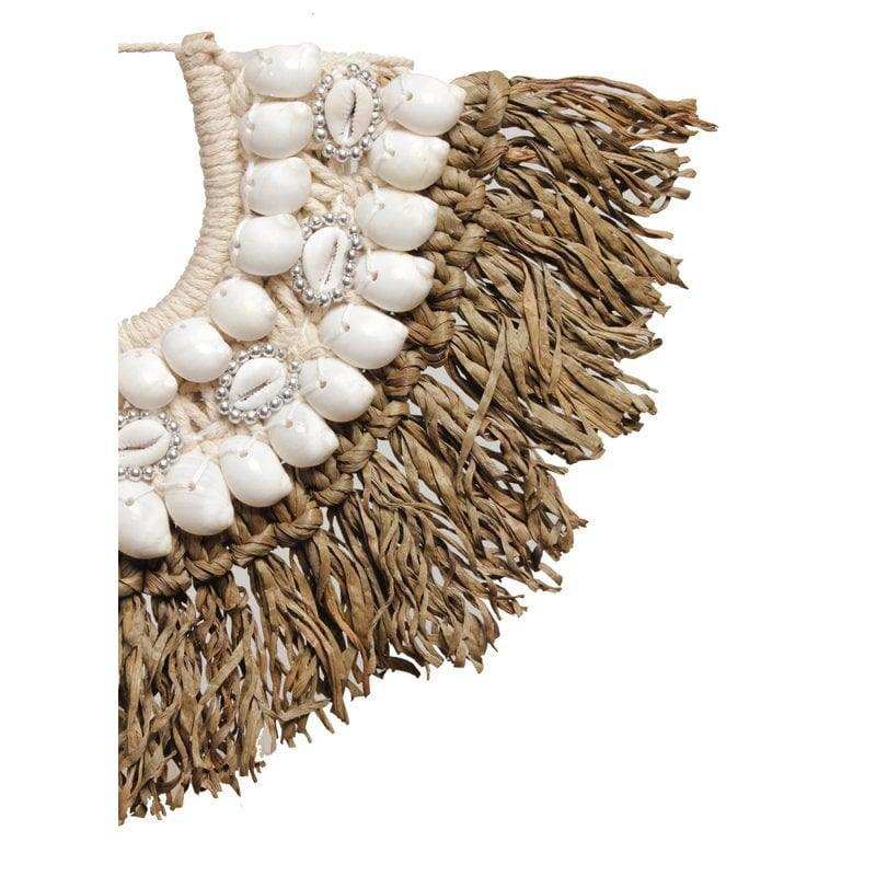 Muschelkette Skulptur Deko Figur handgefertigt 34 cm - HomeDesign Knaus
