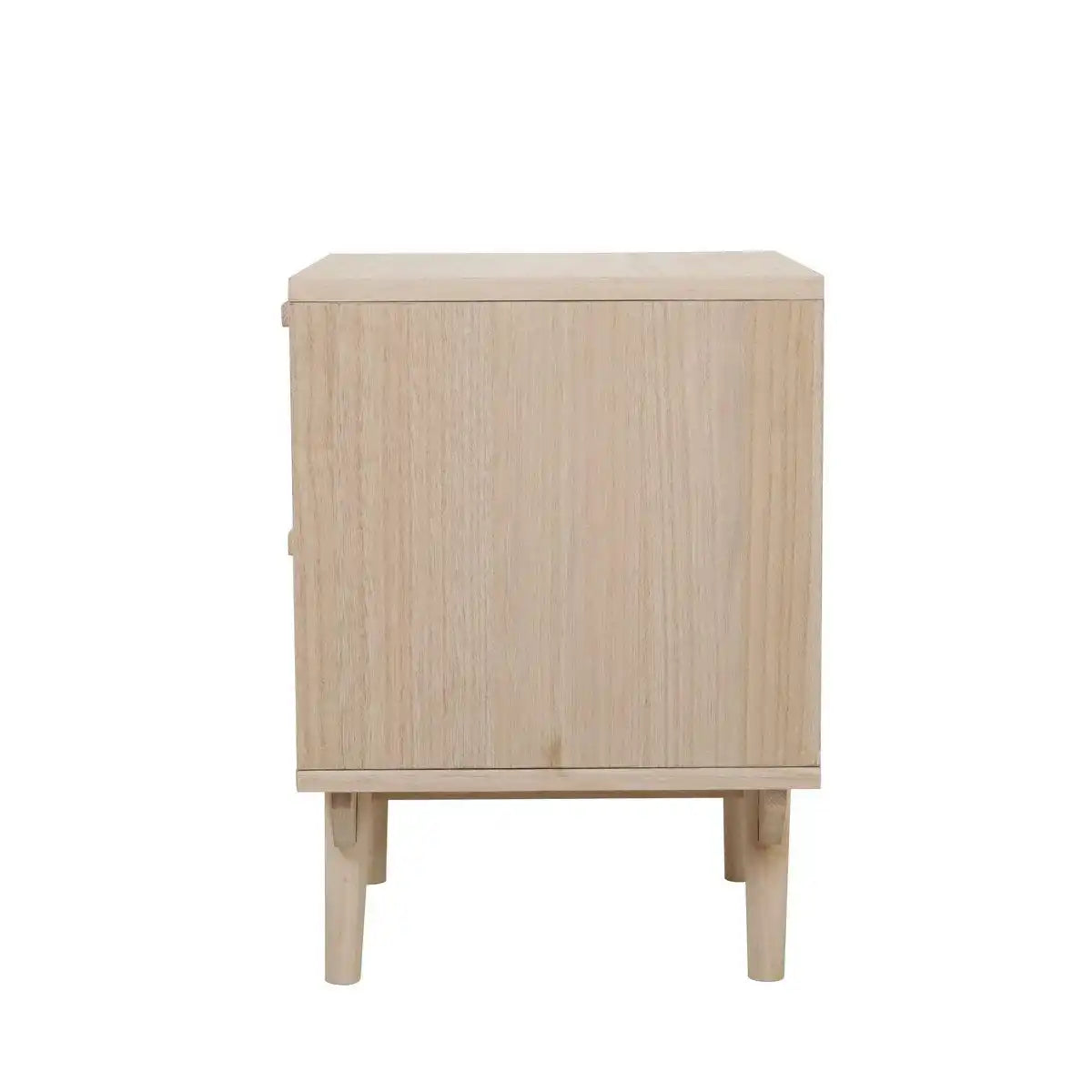 Nachtkommode 42x36 cm Rattangeflecht - HomeDesign Knaus