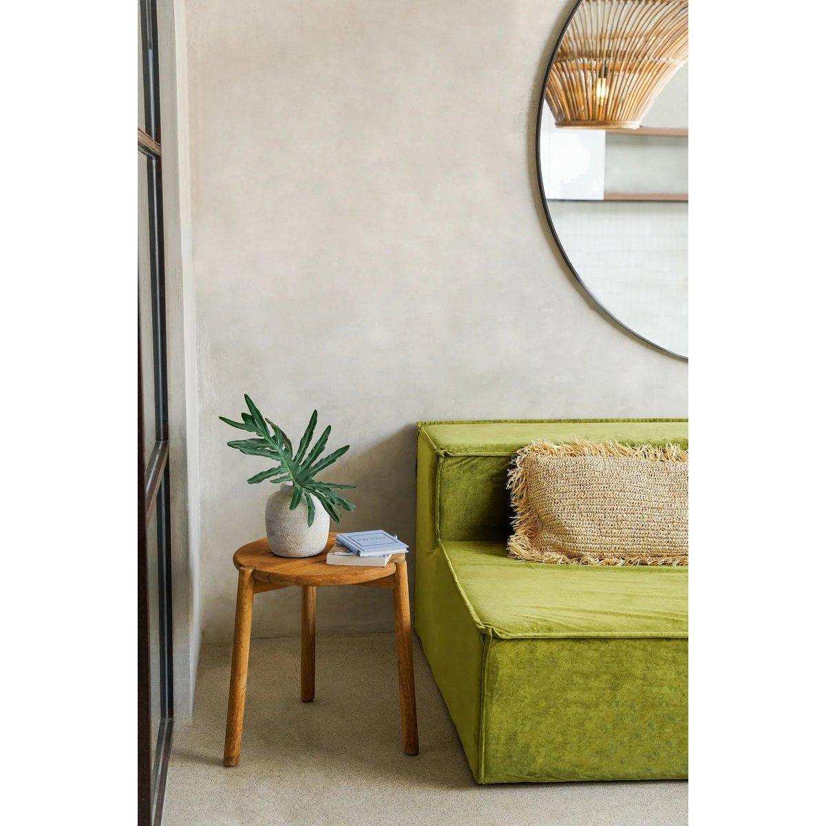 Natur Teakholz Seseh Beistelltisch Tisch - HomeDesign Knaus
