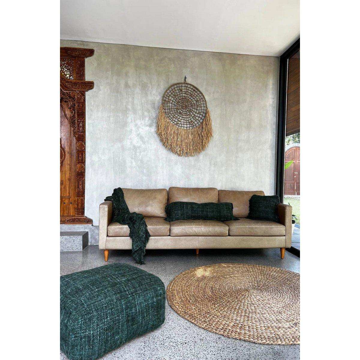 Natur Wasserhyazinthen-Teppich 150 cm - HomeDesign Knaus