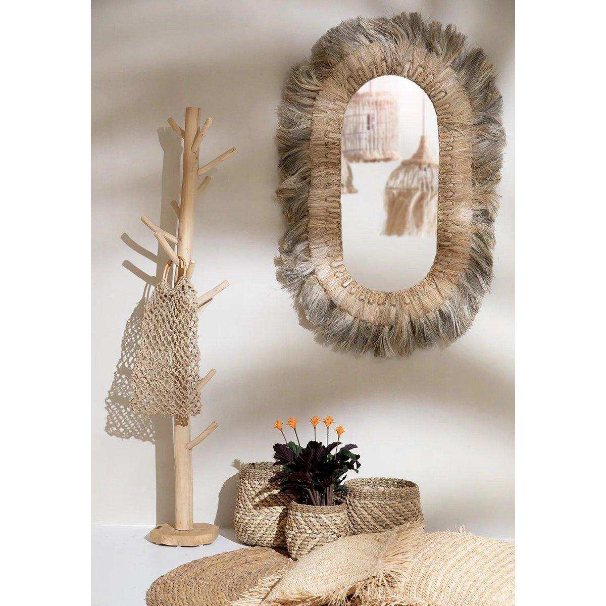 Natur Wasserhyazinthen-Teppich 150 cm - HomeDesign Knaus