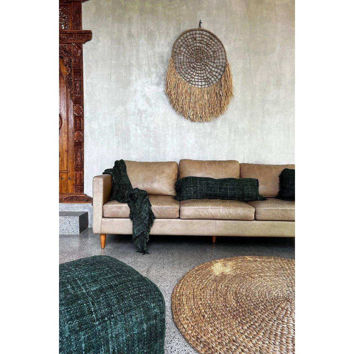 Natur Wasserhyazinthen-Teppich 150 cm - HomeDesign Knaus