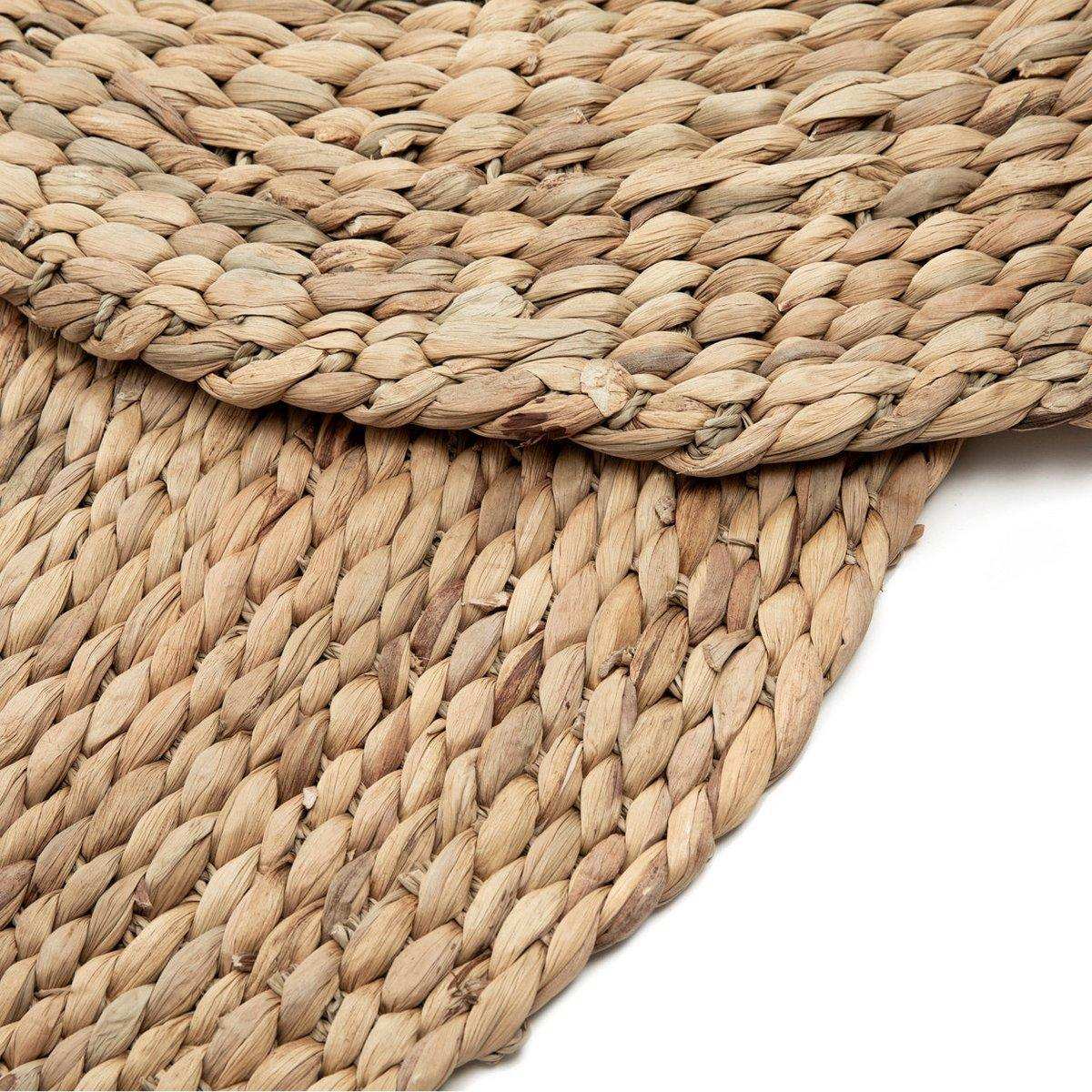 Natur Wasserhyazinthen Teppich 90 cm - HomeDesign Knaus