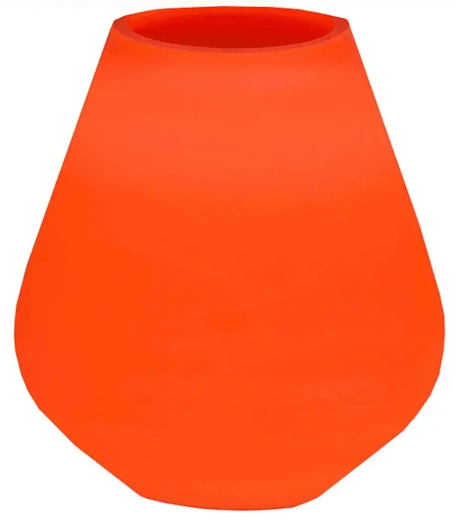 Neon orange Blumenvase Vase Dekoration - HomeDesign Knaus