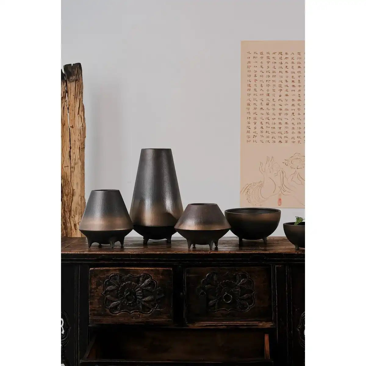 Neu Moderne Keramik High-End Designschale East+West, OTA20BB - HomeDesign Knaus