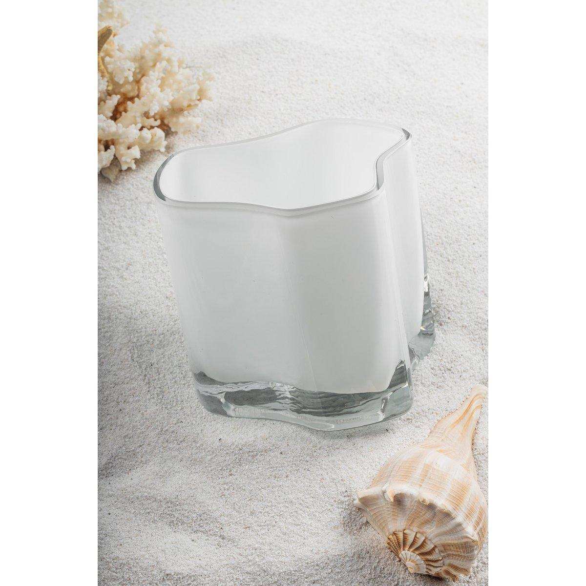 Neue moderne Designvase, inspiriert von CORAL und Aalto, COR13WH - HomeDesign Knaus