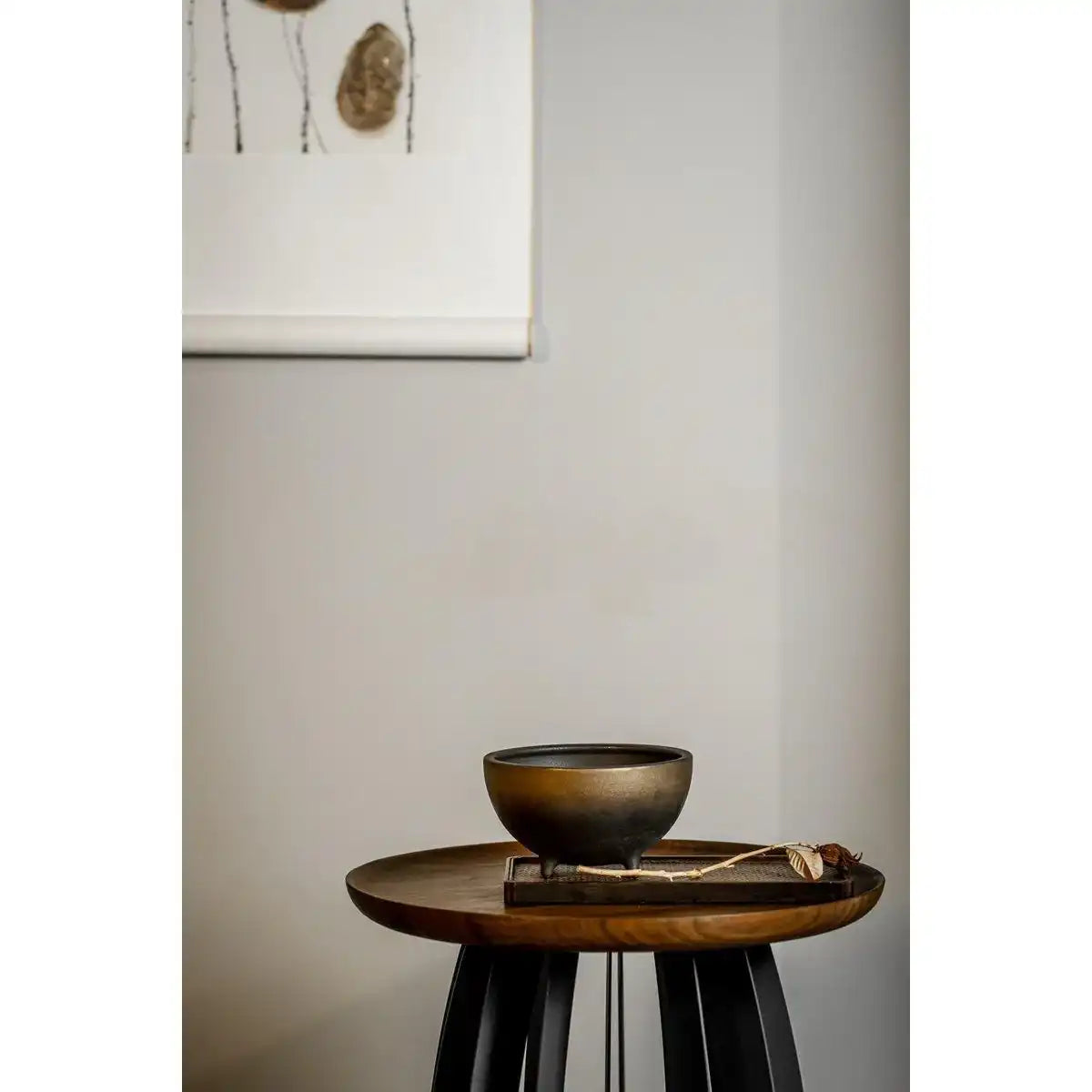 Neue moderne kugelförmige Keramikschale East+West, OTA08BB - HomeDesign Knaus
