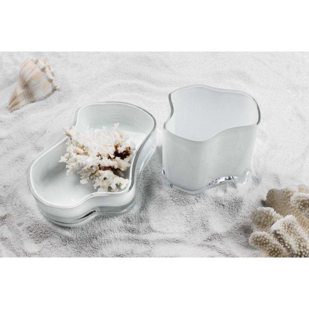 Neue Schüssel und Teller im modernen Design, inspiriert von CORAL und Aalto, COR06WH - HomeDesign Knaus