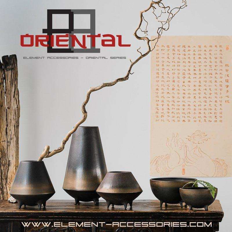 NeuModerne Vase/Schale aus Keramik im High-End-Design East+West OTA35 - HomeDesign Knaus