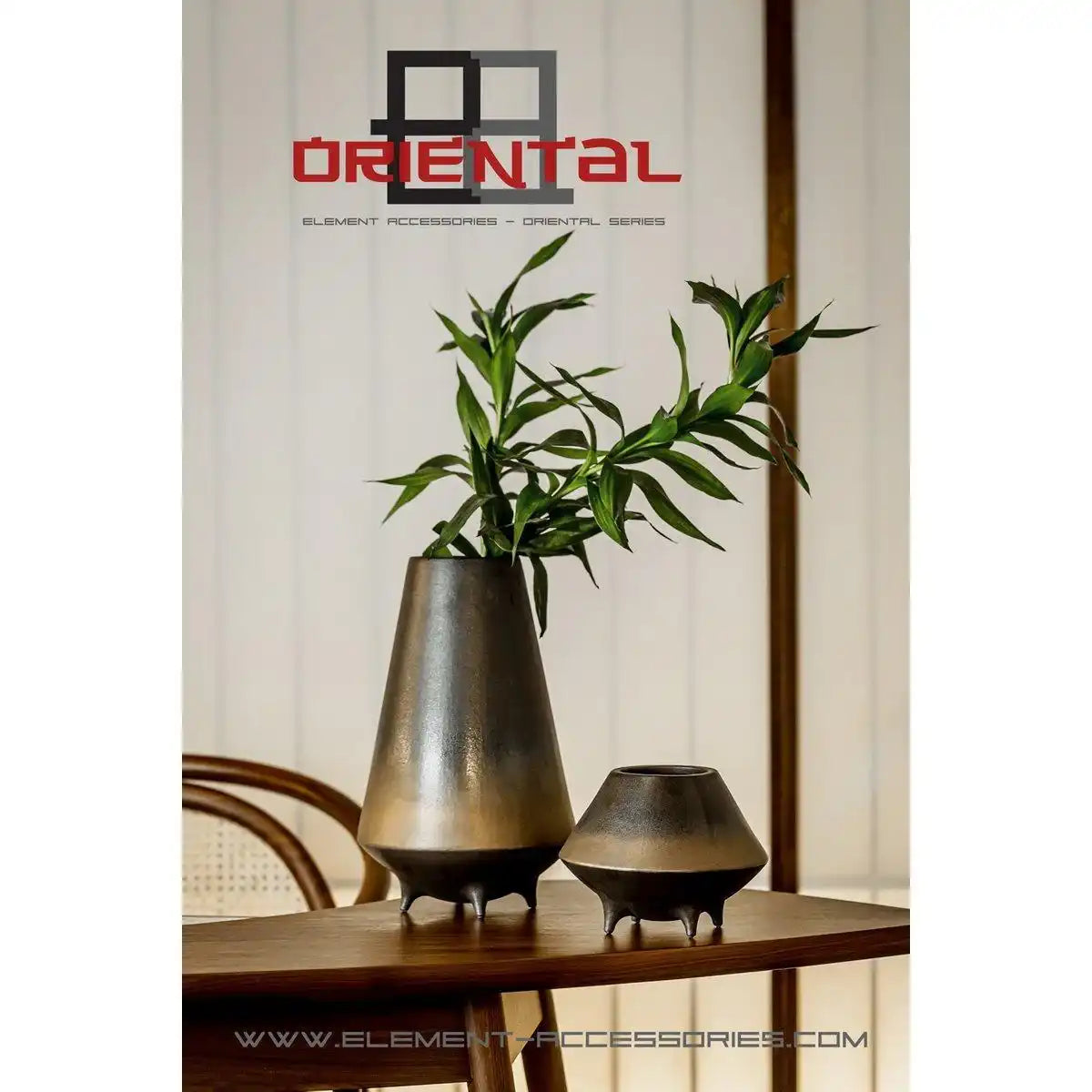 NeuModerne Vase/Schale aus Keramik im High-End-Design East+West OTA35 - HomeDesign Knaus