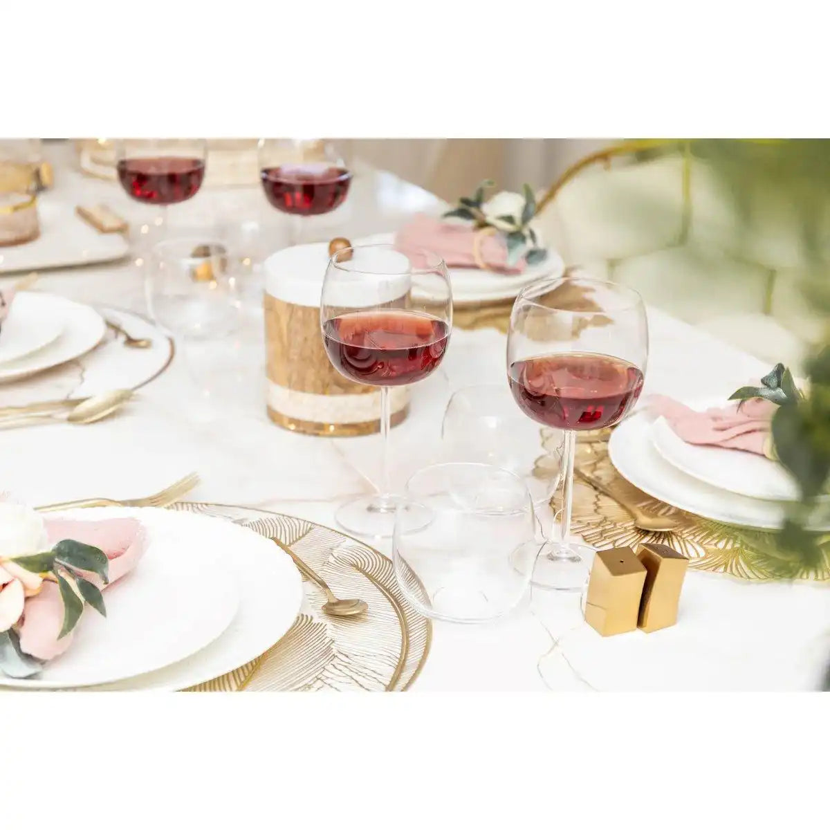 NIEDRIGE WASSERGLÄSER 485ML UNI BALL – 6ER-SET - HomeDesign Knaus