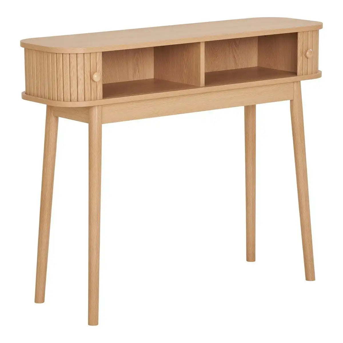 Nikko Konsolentisch – Natur, MDF/Kiefer, 100 x 30 x 80,5 cm - HomeDesign Knaus