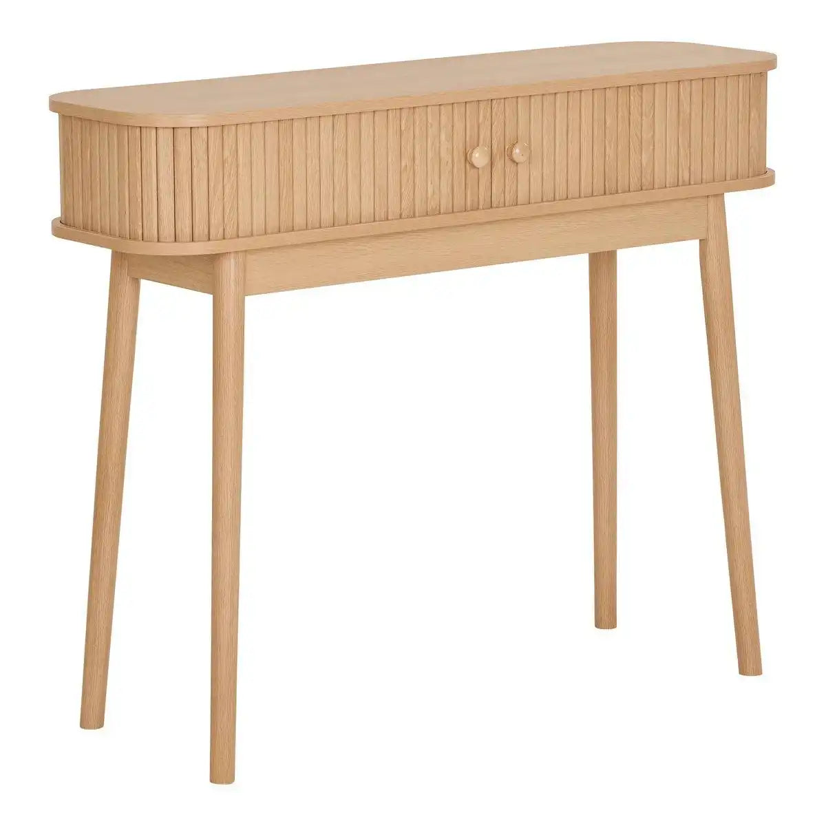 Nikko Konsolentisch – Natur, MDF/Kiefer, 100 x 30 x 80,5 cm - HomeDesign Knaus